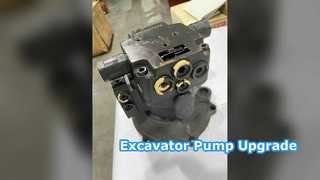 مضخة هيدروليكية للحفارة H3V112DP لشركة Hyundai R220