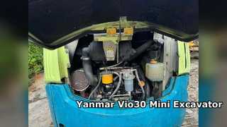 أداء موثوق للحفارة الصغيرة Yanmar Vio30 المستعملة