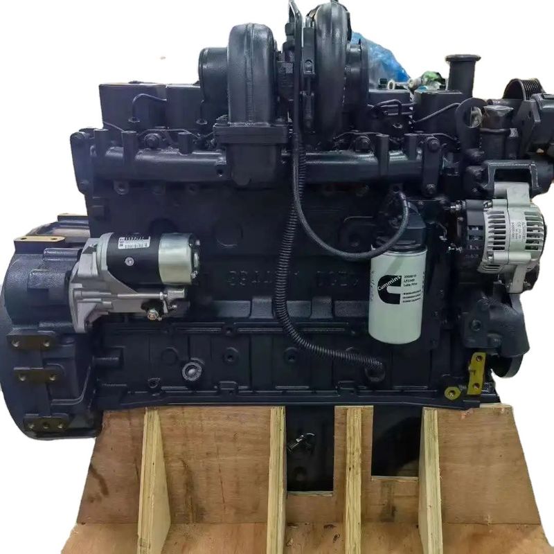 6BT5.9 محركات الحفارات الكاملة 6BT5.9-6D102 محركات الديزل Assy For Cummins