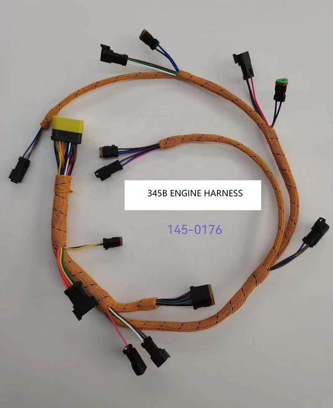 خط الحفر C6.4 C13 345d C4.4 345B 117-2763 145-0176 حبل الأسلاك المحرك