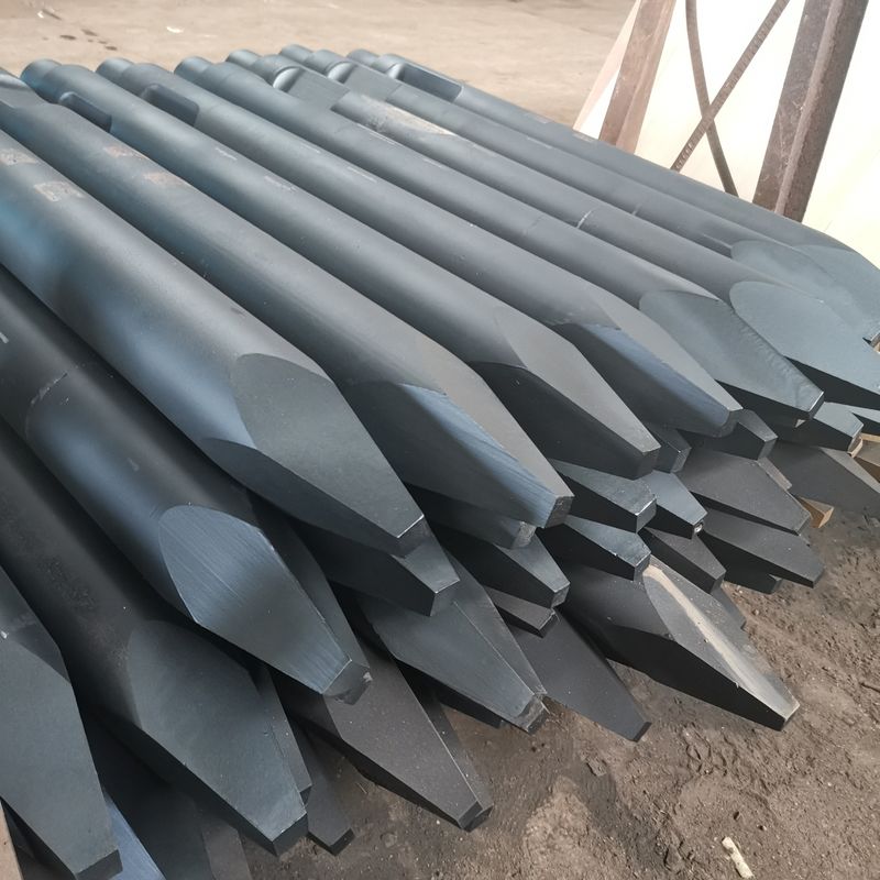 أجزاء الحفارة الهيدروليكية صخرة مطرقة مطرقة حادة 68mm مطرقة هيدروليكية مطرقة أداة من نوع الكين 135mm 140mm