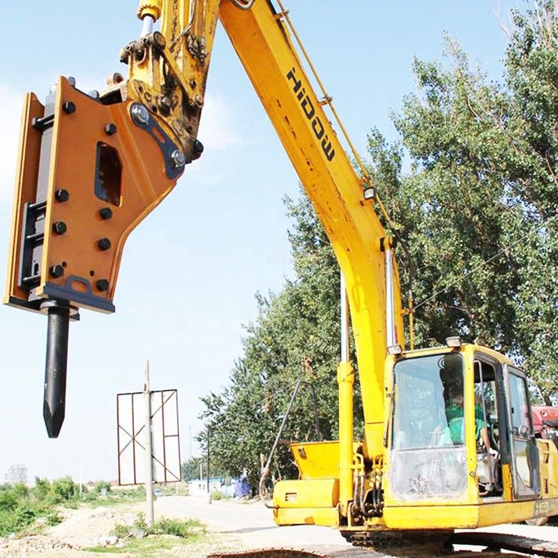 بيع بالجملة قطر68 100 140 185 ملم الحفرة التردد العالي الخرسانة الاهتزاز الحجر الهيدروليكي كسارة الجهاز جاك هام