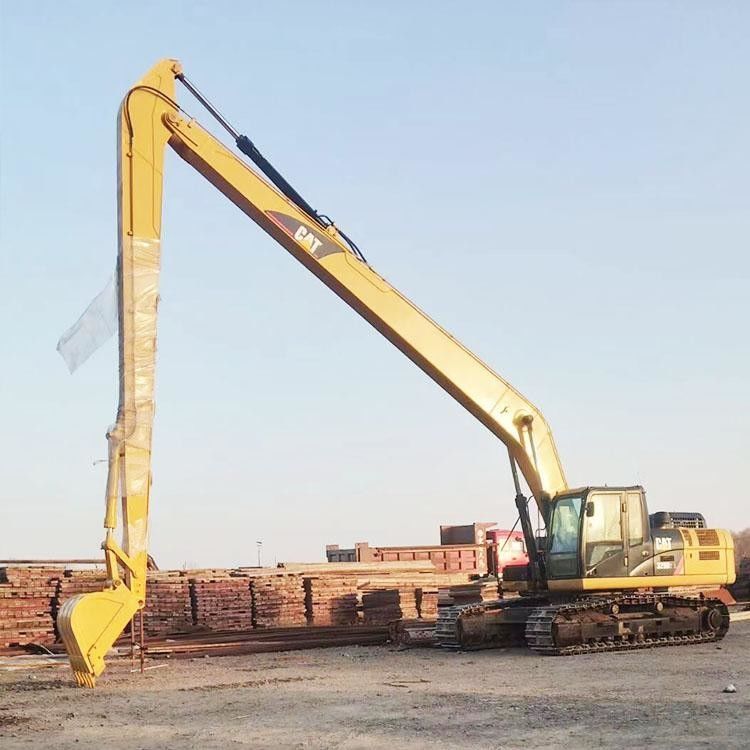 طلاء ذراع التمديد ثلاثي القسمات المخصصة التدمير الذراع التمديد T تلسكوبي طويل المدى ذراع دلو المستخدمة للحفر