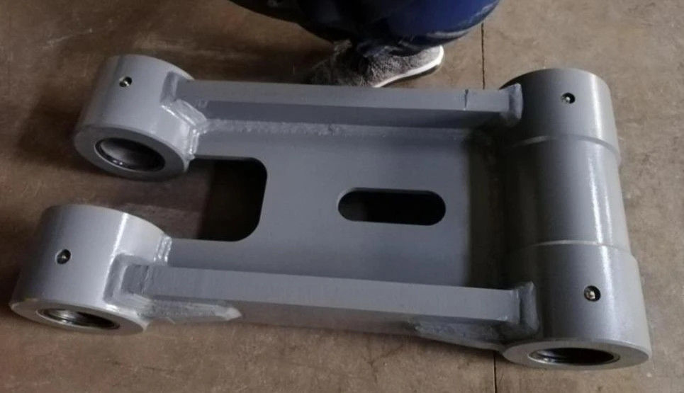 ZX200 دلو الحفر H وصلة 1027222 معدات ثقيلة ZX120 ZX330 ZX450 دلو الحفر وصلة مع البوشينغ 8076541