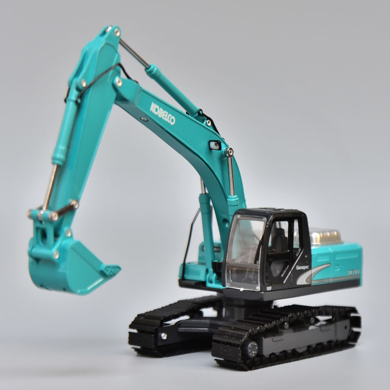 شين فولاذ SK200 حفرة نموذج KOBELCO محاكاة أصلية سبيكة معدنية تزيين السيارة غير الألعاب