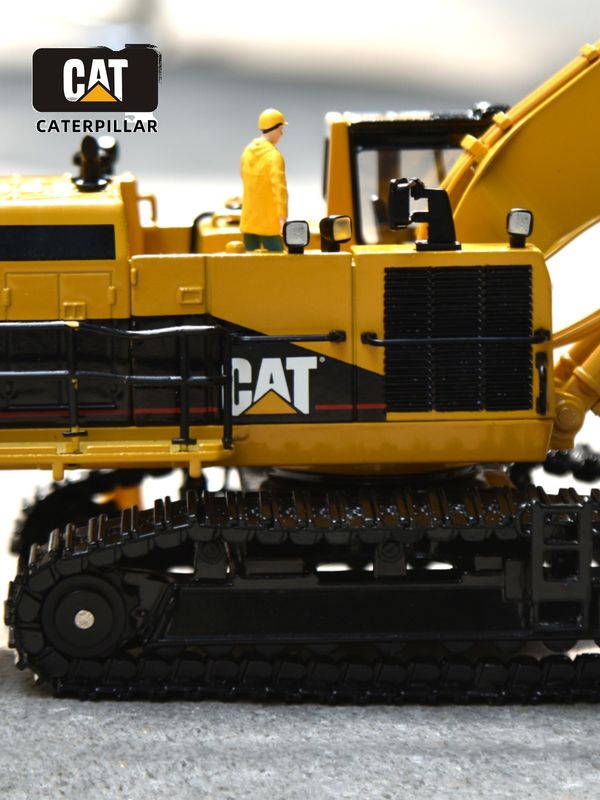 كارتر CAT5110B مجموعة الحفارات الكبيرة نموذج مركبات الهندسة معا محاكاة المعدن القطع اليدوية الزينة