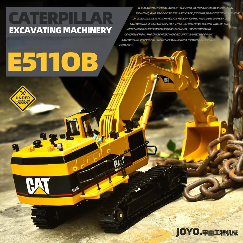 كارتر CAT5110B مجموعة الحفارات الكبيرة نموذج مركبات الهندسة معا محاكاة المعدن القطع اليدوية الزينة