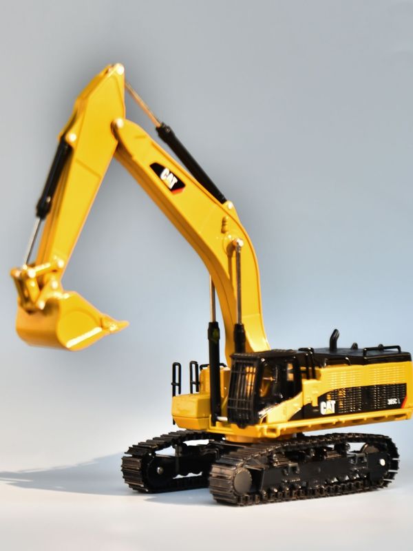 كارتر CAT385C نموذج الحفر سبائك المعدن هندسة التربة المحاكاة الأصلية الزينة السيارة اليدوية