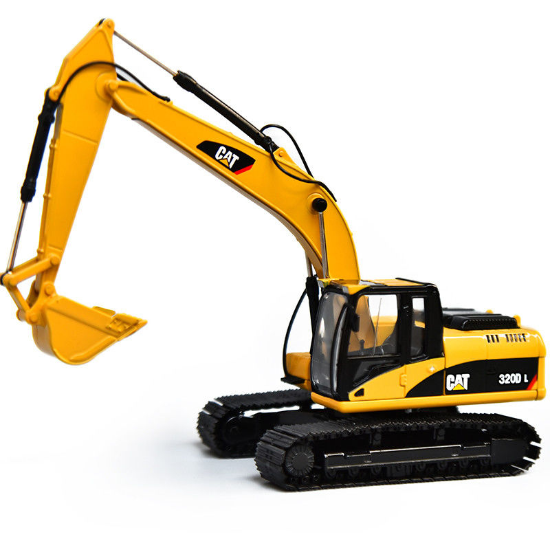 كارتر CAT320DL الحفرة النموذج الأصلي سبيكة محاكاة الهندسة مركبة تزيين القطع اليدوية المجموعة الزينة