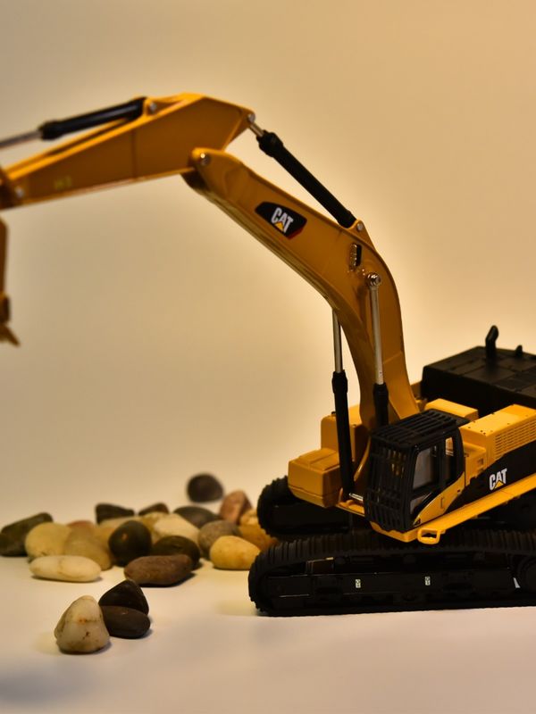 DM كارتر CAT385C مصفوفة الحفر نموذج الهندسة الآلات محاكاة السيارات معادن الزخرفة الزينة