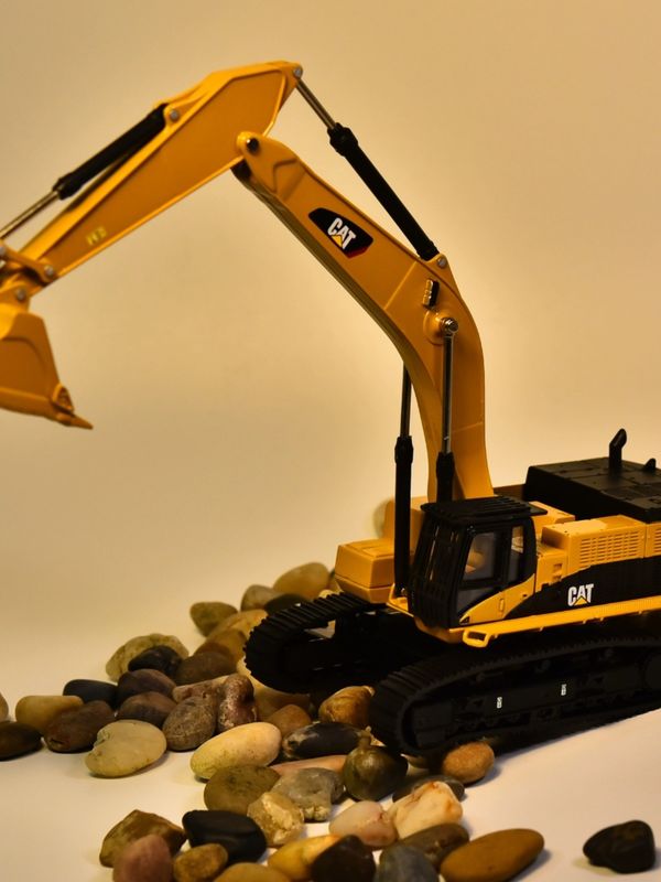 DM كارتر CAT385C مصفوفة الحفر نموذج الهندسة الآلات محاكاة السيارات معادن الزخرفة الزينة