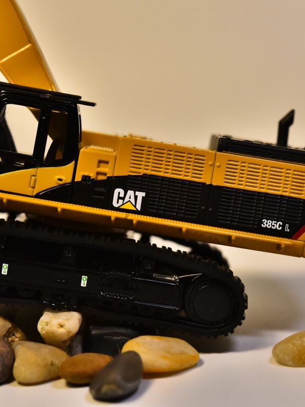 DM كارتر CAT385C مصفوفة الحفر نموذج الهندسة الآلات محاكاة السيارات معادن الزخرفة الزينة