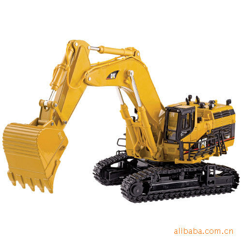 CAT 5110B الحفرة المسالكة 1/50 الحجم الجسم المعدني النموذج التجميعي للتعدين البالغين