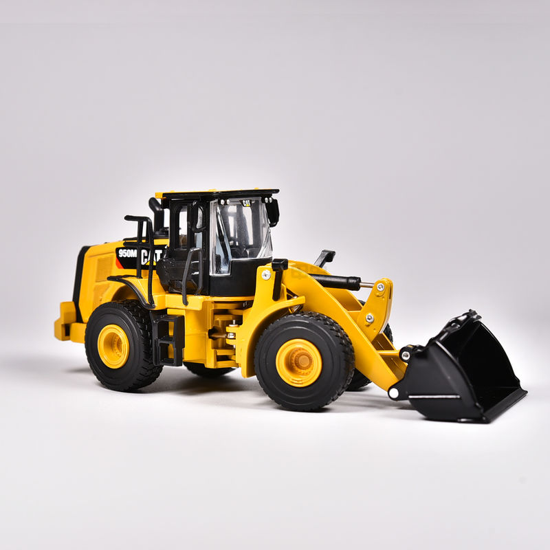 1/64 مقياس CAT 950M محمول عجلات سبيكة صبغ النموذج Caterpillar بناء لعبة هدية