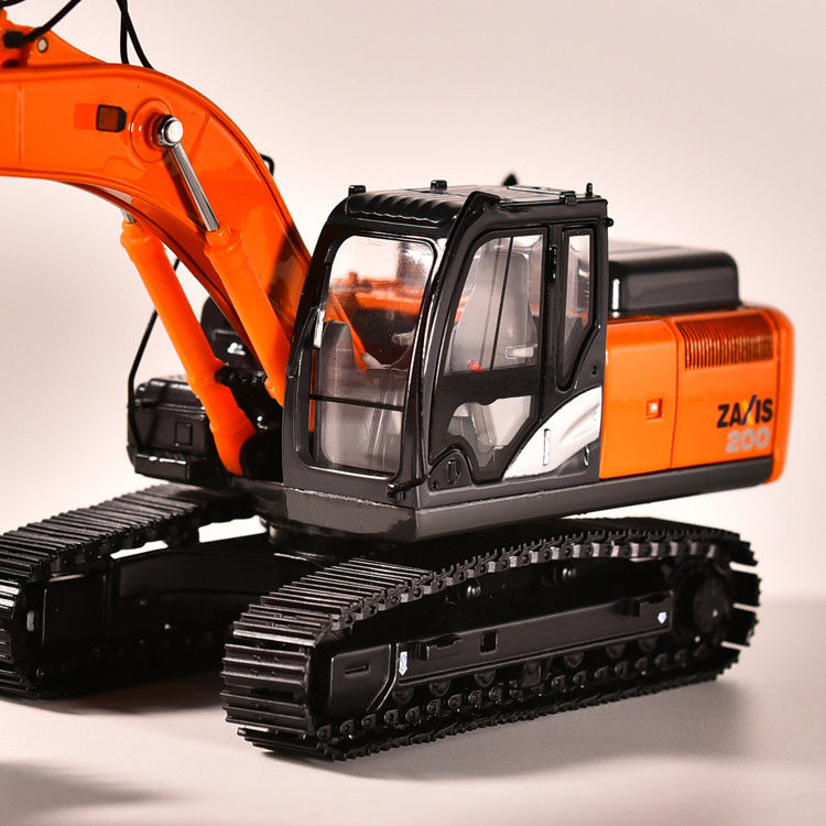 هيتاشي ZAX200 الحفرة الصبغ النموذج 1/50 مقياس التجميع الديكور البناء هدية
