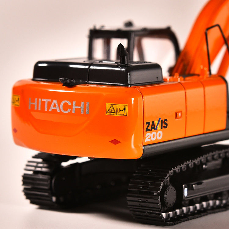 هيتاشي ZAX200 الحفرة الصبغ النموذج 1/50 مقياس التجميع الديكور البناء هدية
