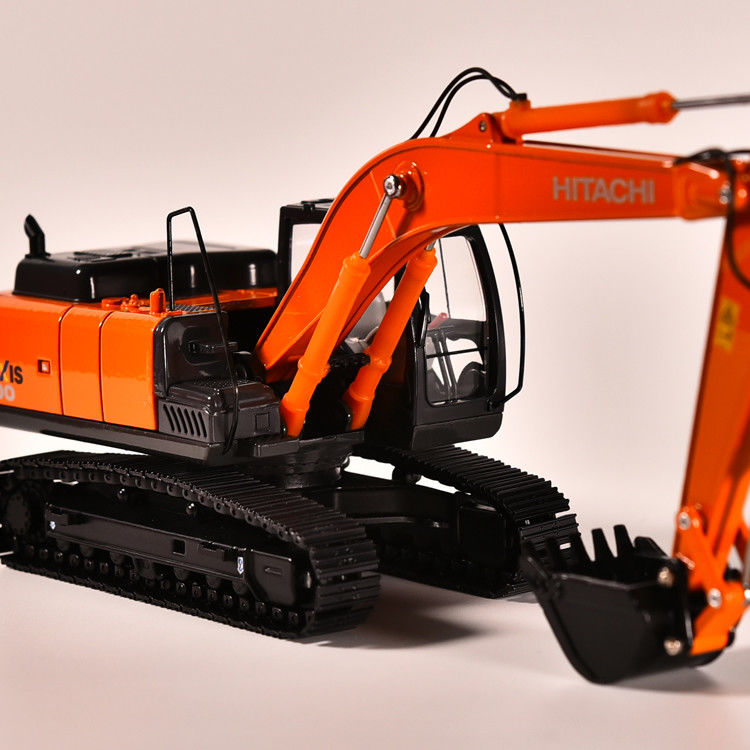 هيتاشي ZAX200 الحفرة الصبغ النموذج 1/50 مقياس التجميع الديكور البناء هدية
