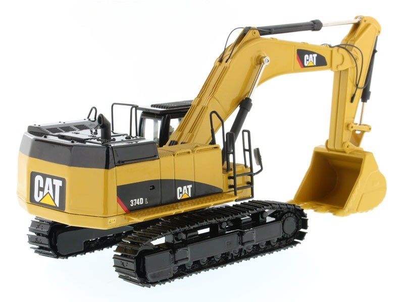 CAT 374D L الحفرة المسالكة النموذج 1/50 مقياس سبيكة مركبة البناء لعبة 85274