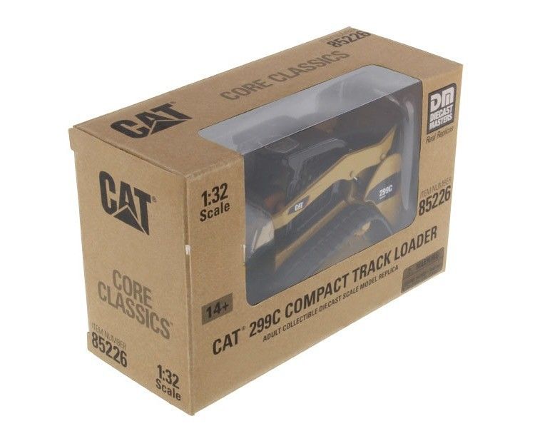 تفصيلات عالية CAT 299C شاحن المسار المدمج سبيكة الصبغ النموذج 1/32 المقياس 85226