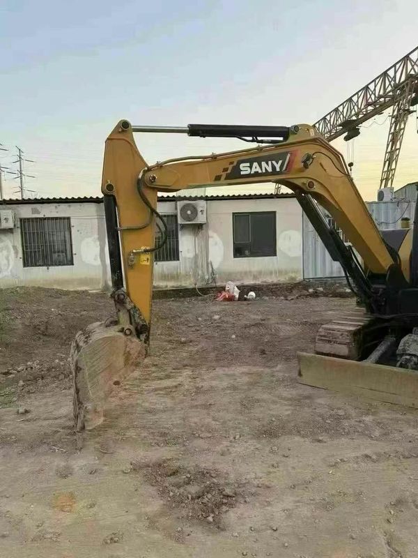 2023 SANY SY60 الحفرة المصغرة المستخدمة 500 ساعة عمل الصيانة الكاملة لتنمية المناظر الطبيعية
