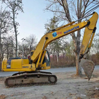 مستعمل 2017 كوماتسو PC200-7 الحفرة الهيدروليكية 20 طن سعة تاريخ الخدمة الكاملة