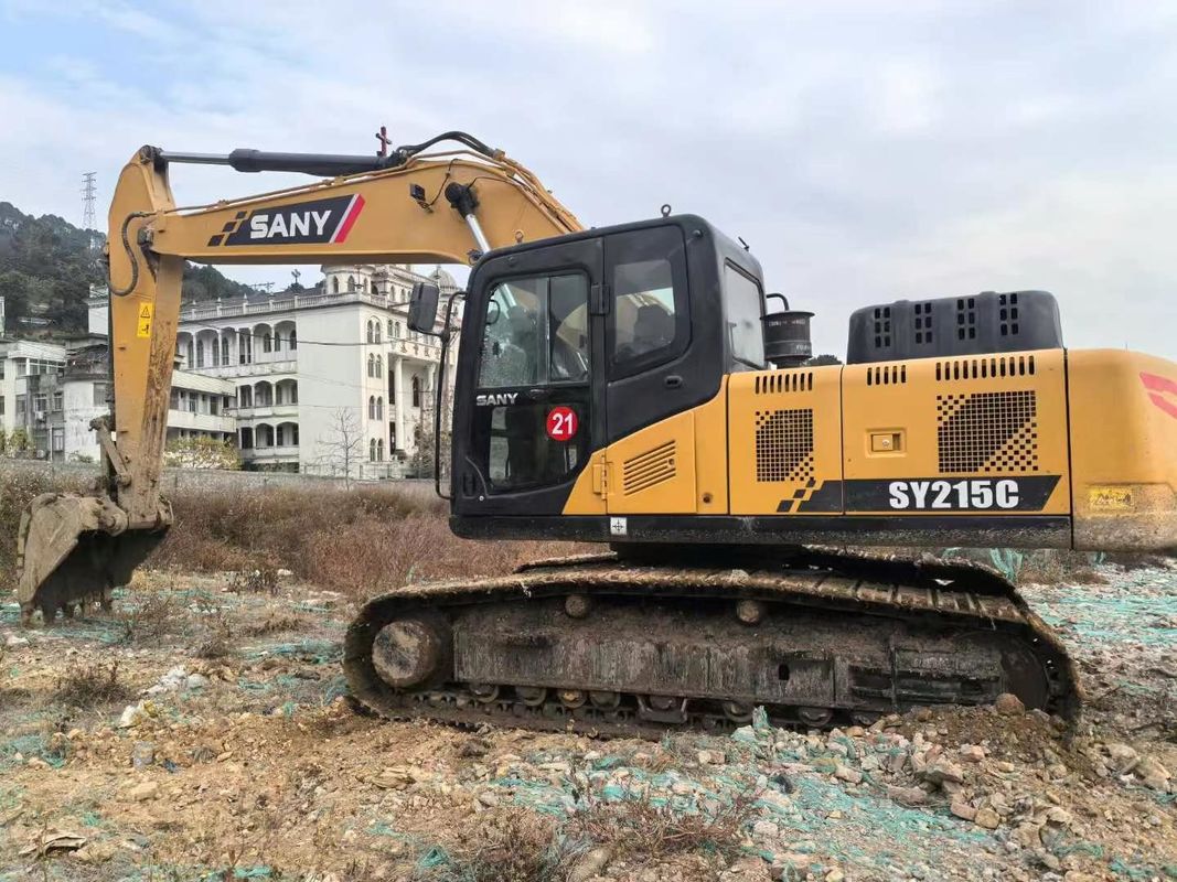 مستخدم 2019 SANY SY215-10 الحفرة 21 طن سعة كامل الخدمة التاريخ البناء التعدين