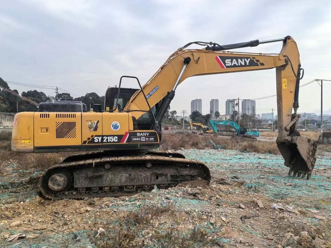 مستخدم 2019 SANY SY215-10 الحفرة 21 طن سعة كامل الخدمة التاريخ البناء التعدين