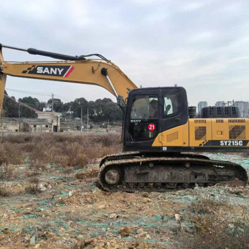 مستخدم 2019 SANY SY215-10 الحفرة 21 طن سعة كامل الخدمة التاريخ البناء التعدين