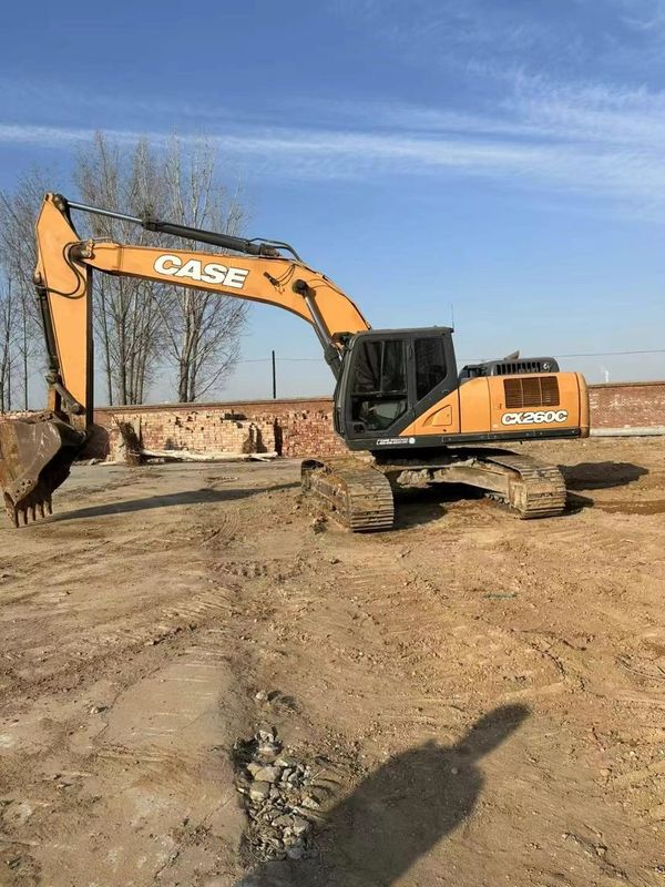 المستخدمة 2019 حالة CX260C الحفرة 26 طن سعة الخدمة الكاملة التعدين البناء التربة