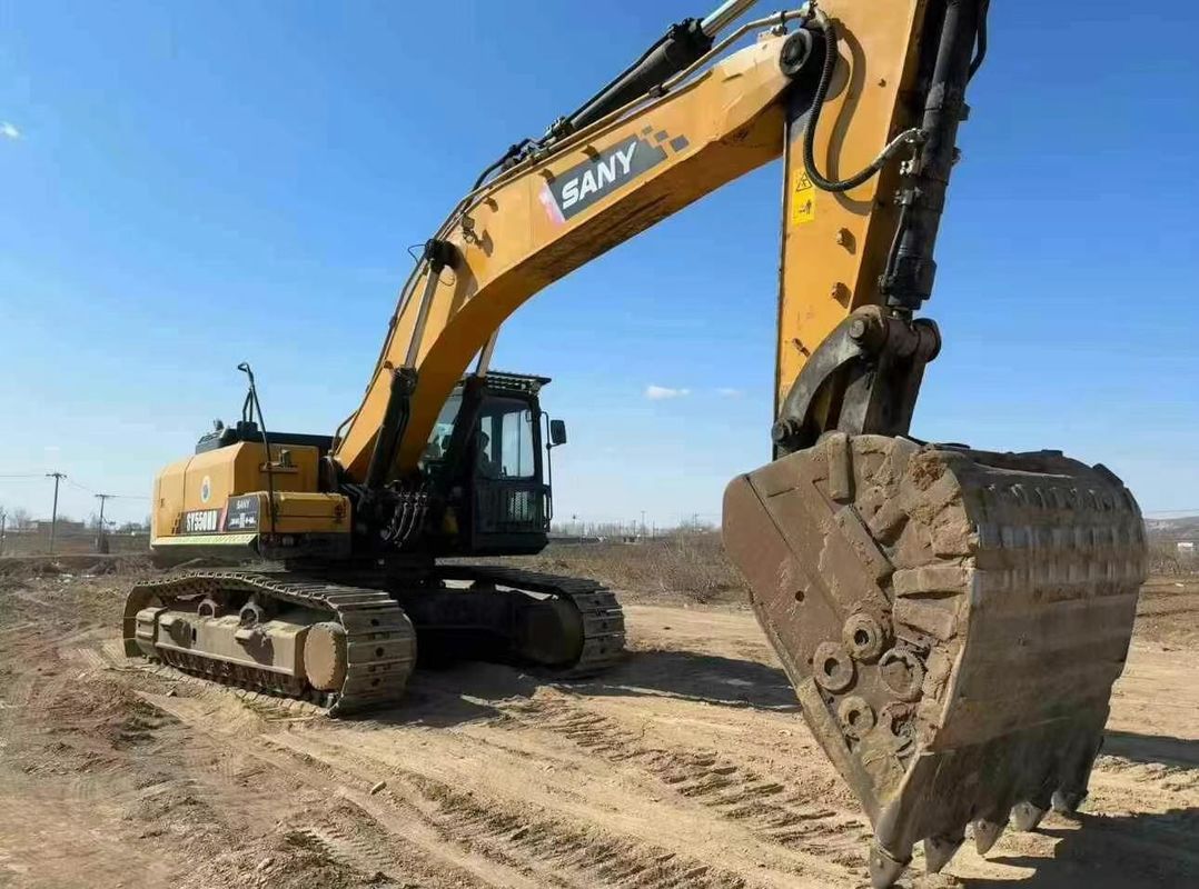 الحفرة المستخدمة 2020 SANY SY550HD 55 طن مع الخدمة الكاملة أداء معتمد CE ISO