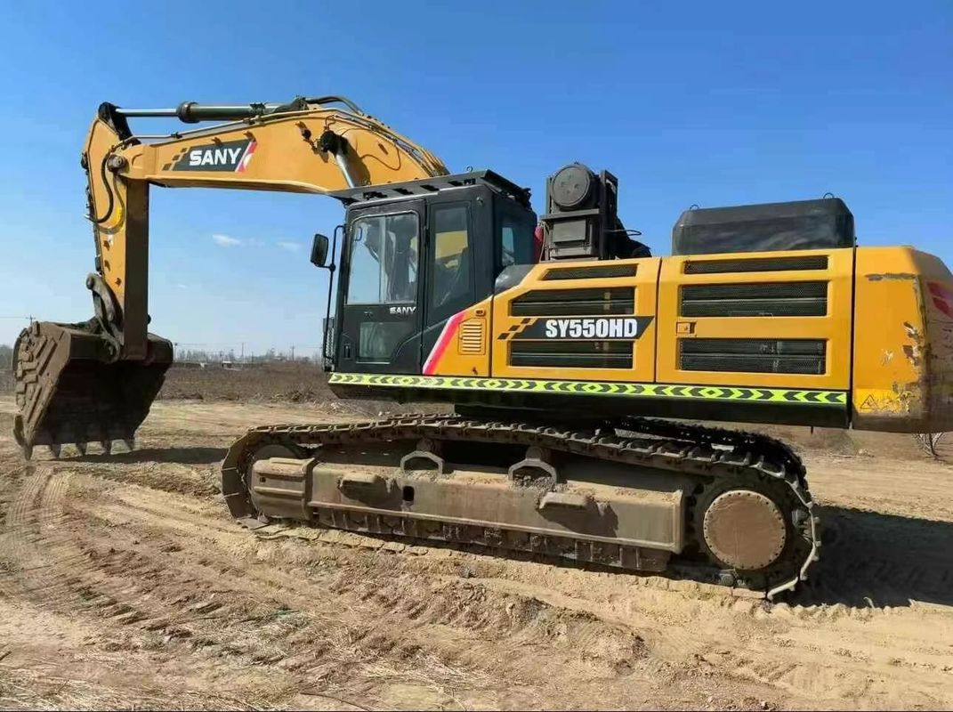 الحفرة المستخدمة 2020 SANY SY550HD 55 طن مع الخدمة الكاملة أداء معتمد CE ISO