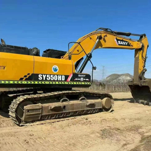 الحفرة المستخدمة 2020 SANY SY550HD 55 طن مع الخدمة الكاملة أداء معتمد CE ISO