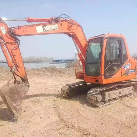 الحفرة المستخدمة Doosan DH80 الحفرة المصغرة 8 طن سعة CE ISO لخدمة المناظر الطبيعية