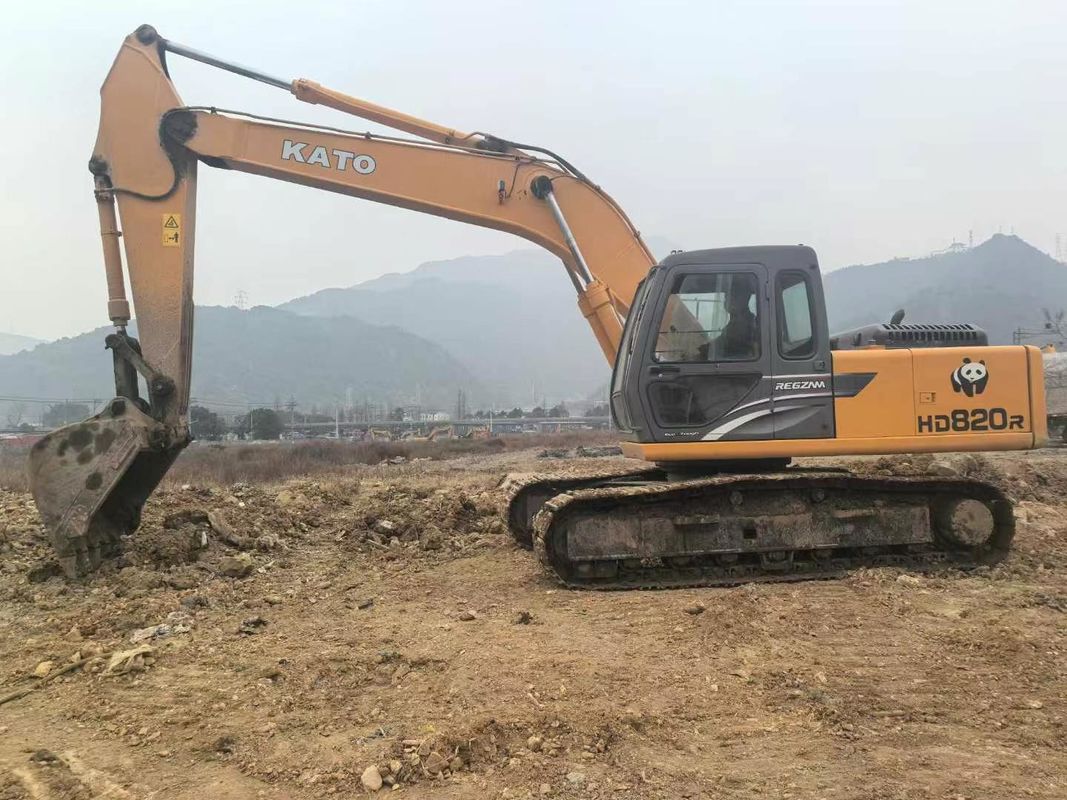 المستخدم Kato HD820R الحفرة المصغرة 8 طن سعة الخدمة الكاملة