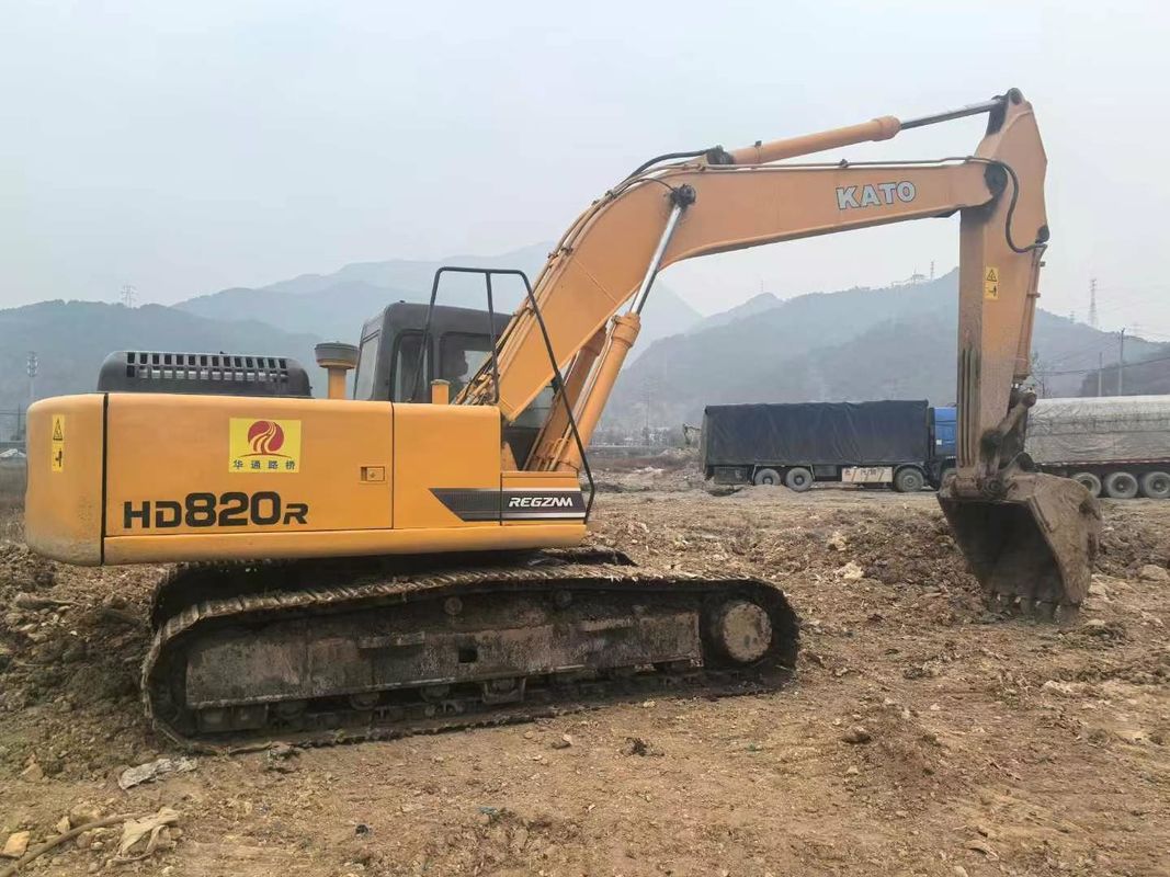 المستخدم Kato HD820R الحفرة المصغرة 8 طن سعة الخدمة الكاملة