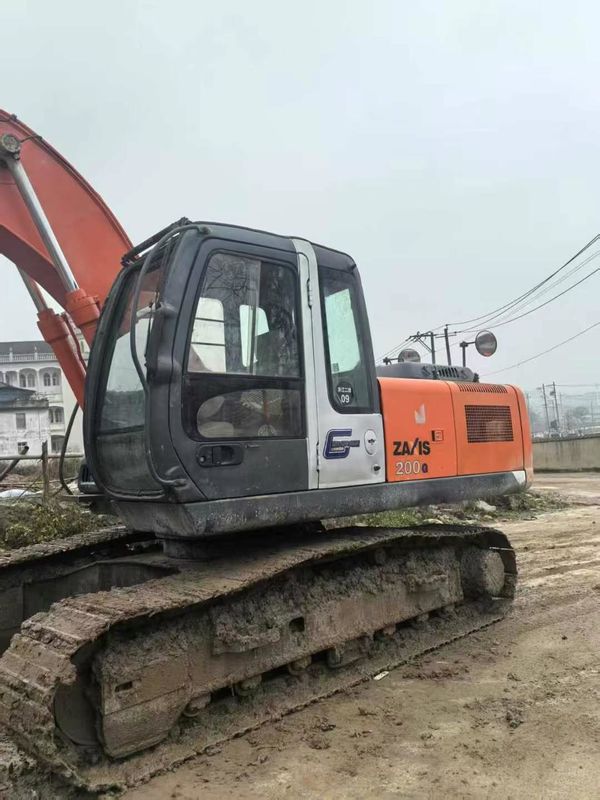حفرة هيتاشي ZAXIS 200-3G مستعملة 20 طن سعة للتعدين البناء تحريك الأرض