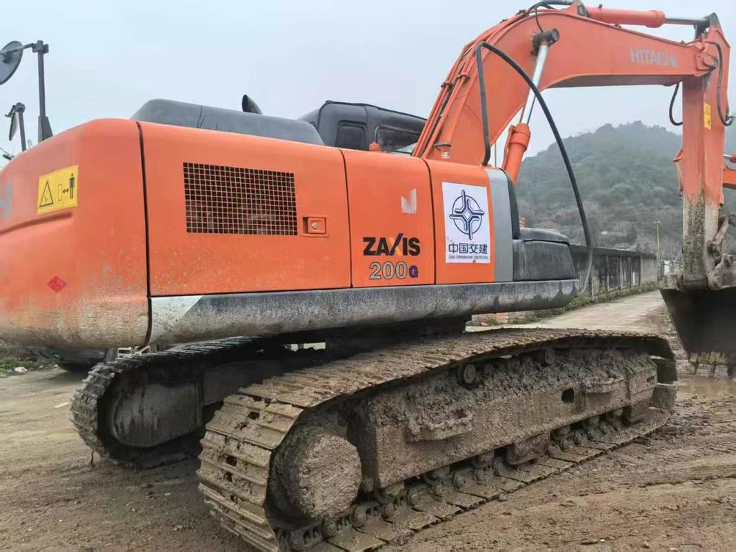 حفرة هيتاشي ZAXIS 200-3G مستعملة 20 طن سعة للتعدين البناء تحريك الأرض