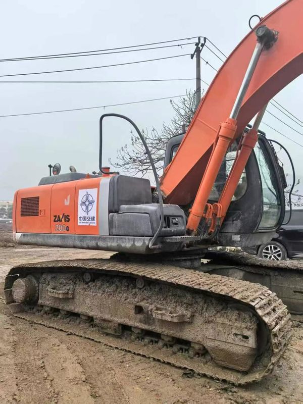 حفرة هيتاشي ZAXIS 200-3G مستعملة 20 طن سعة للتعدين البناء تحريك الأرض