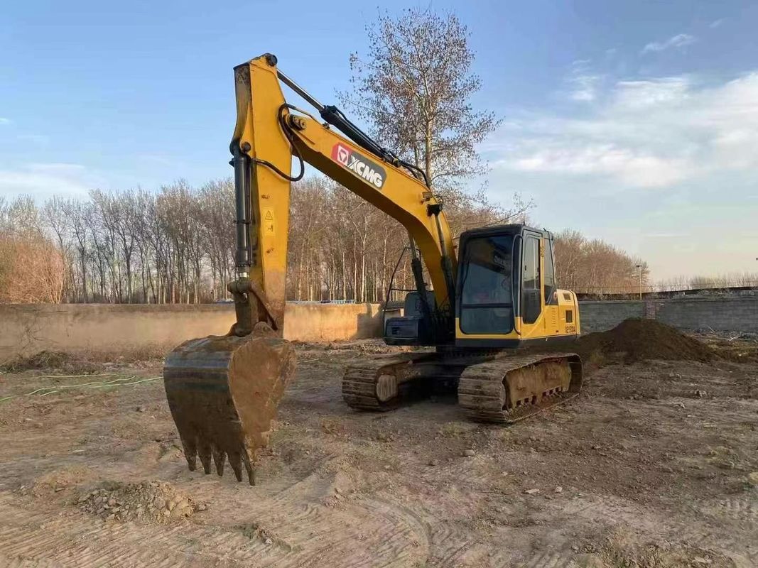 XCMG XE150DA الحفرة مستعملة 15 طن الجهاز الثقيل للقيام بمهام البناء التعدين التربة