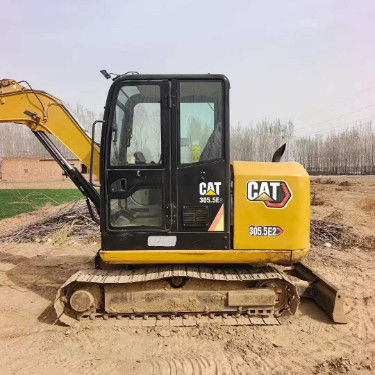 CAT 305.5E2 الحفرة المصغرة المستخدمة 27.2kN ذراع قوة الحفر وحدة هيدروليكية مضغوطة قوية