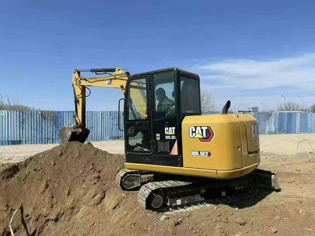الحفرة المصغرة CAT 305 المستعملة ساعات قليلة تم التحقق منها ضمان 1 سنة معتمد من قبل CE موثوق بها
