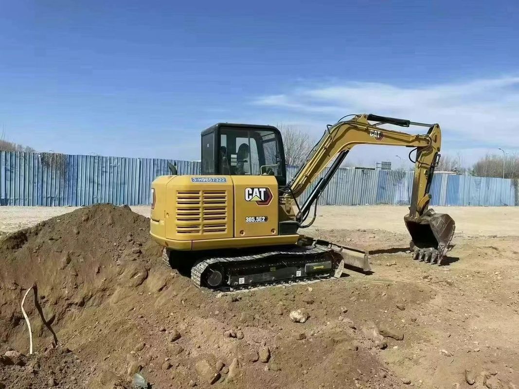 الحفرة المصغرة CAT 305 المستعملة ساعات قليلة تم التحقق منها ضمان 1 سنة معتمد من قبل CE موثوق بها