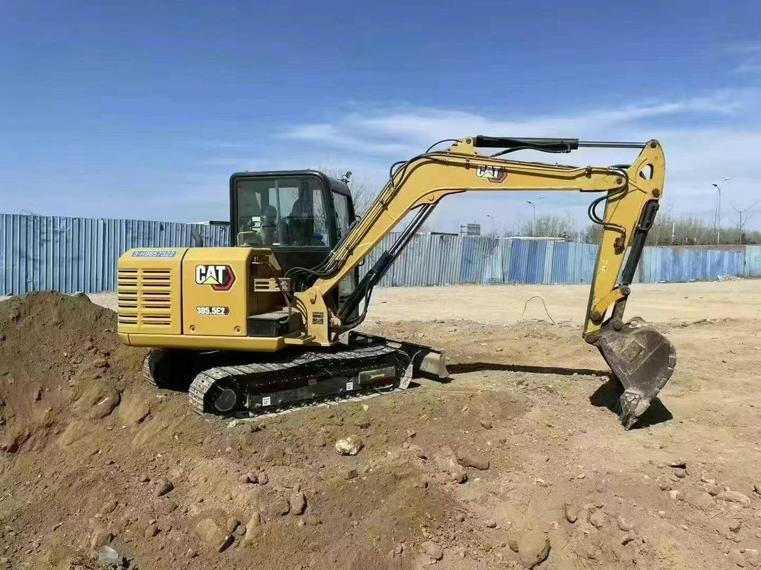 الحفرة المصغرة CAT 305 المستعملة ساعات قليلة تم التحقق منها ضمان 1 سنة معتمد من قبل CE موثوق بها