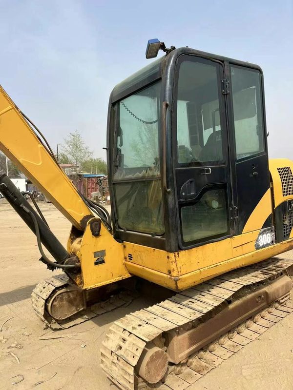 جاهزة للعمل المستخدمة Caterpillar 306D الحفارة جيدة الصيانة موثوق بها في حالة جيدة