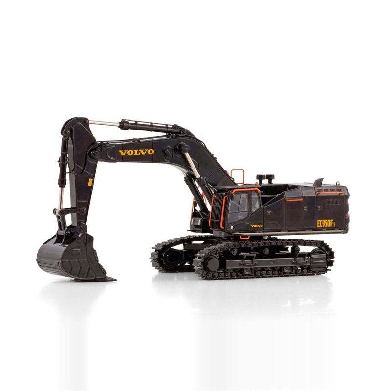 فولفو EC950F WSI 1/50 محفر سبيكة نموذج الصب الصب الأسود الماس المحدودة
