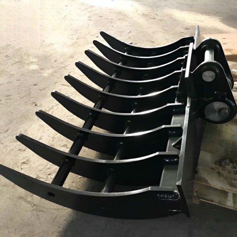 الجودة العالية PC100-6 10 طن حفرة راك دلو OEM صلابة البناء