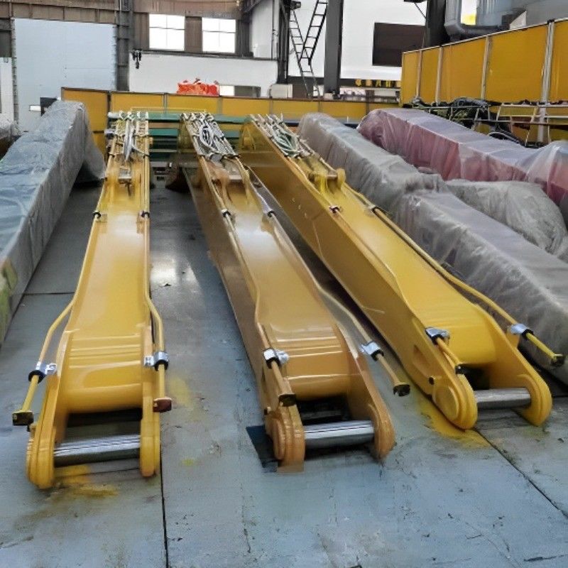 ذراع وجرافة حفار طويل للحفارات من 8-45 طن PC200 EX1200 طول مخصص متاح