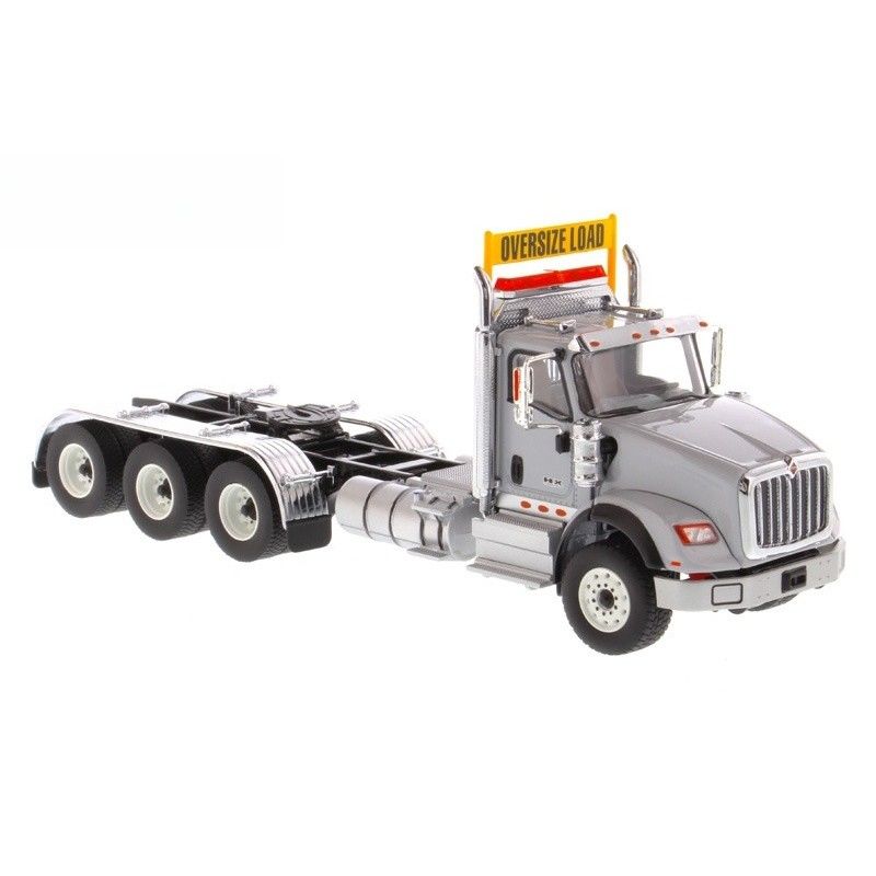 DM International HX620 ثلاثي المحور الشاحنة الأمريكية المسطحة النموذج 1/50 مقياس الصب الصب 71011