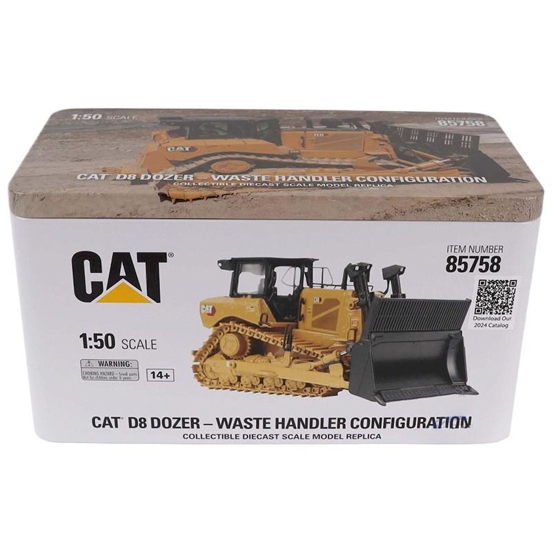 Diecast Masters نموذج معالج الخردة الجرافة المجنزرة شديدة التحمل بمقياس 1:50 موديل 85758