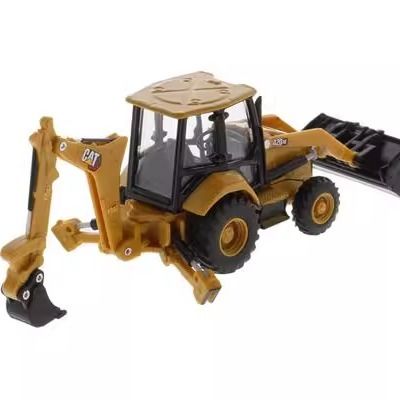 1/64 مقياس دييكاست ماسترز معدات ثقيلة حفارة لودر سبيكة مركبة بناء نموذج 85765